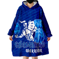 Guam Chamorro Warrior Wearable Blanket Hoodie - Wonder Print Shop