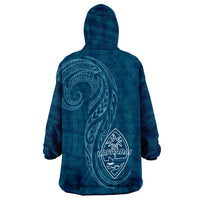 Guam Hafa Adai Pattern Style Wearable Blanket Hoodie - Wonder Print Shop