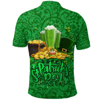 Ireland Polo Shirt Happy Saint Patricks Day With Shamrock LT8 - Wonder Print Shop