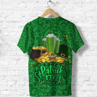 Ireland Happy Saint Patricks Day T Shirt With Shamrock LT8 - Wonder Print Shop