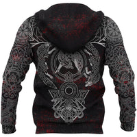 Viking Hoodie Fenrir Art RLT12 - Wonder Print Shop