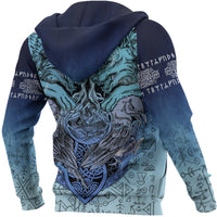 Viking Hoodie Ansuz Rune RLT12 - Wonder Print Shop