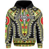 Custom Ethiopia Hoodie Dashiki Black Style LT6 - Wonder Print Shop