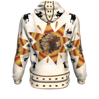 Chief Riding Horse Native American 3D Pullover Hoodies LT10 - Wonder Print Shop