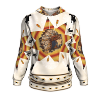 Chief Riding Horse Native American 3D Pullover Hoodies LT10 - Wonder Print Shop