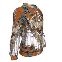 Brown Owl Dreamcatcher Native American All Over Hoodie LT10 - Wonder Print Shop