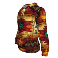 Southwest Brown Symbol Native American Pullover Hoodie LT10 - Wonder Print Shop