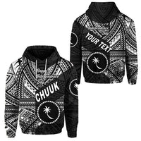 Custom FSM Chuuk Hoodie Happy Independence Day Original Vibes Black LT8 - Wonder Print Shop