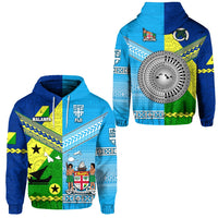 Vanuatu Malampa Province and Fiji Hoodie Together LT8 - Wonder Print Shop