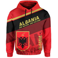 Albania Hoodie Flag Motto Limited Style - Wonder Print Shop