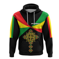 Custom Ethiopia Hoodie Stylized flags LT16 - Wonder Print Shop