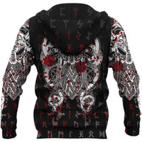 Viking Tyr Tattoo Blood Hoodie RLT12 - Wonder Print Shop