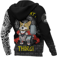Viking Hoodie The Mighty Thorgi RLT12 - Wonder Print Shop
