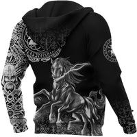 Viking Hoodie Sleipnir Odin RLT12 - Wonder Print Shop