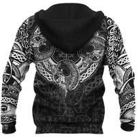 Viking Hoodie Dragon Celtic RLT12 - Wonder Print Shop