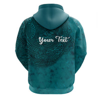 Custom Polynesian Day Zip Hoodie Ocean Style LT16 - Wonder Print Shop