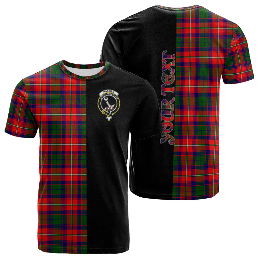 scottish-hopkirk-clan-crest-tartan-personalize-half-t-shirt