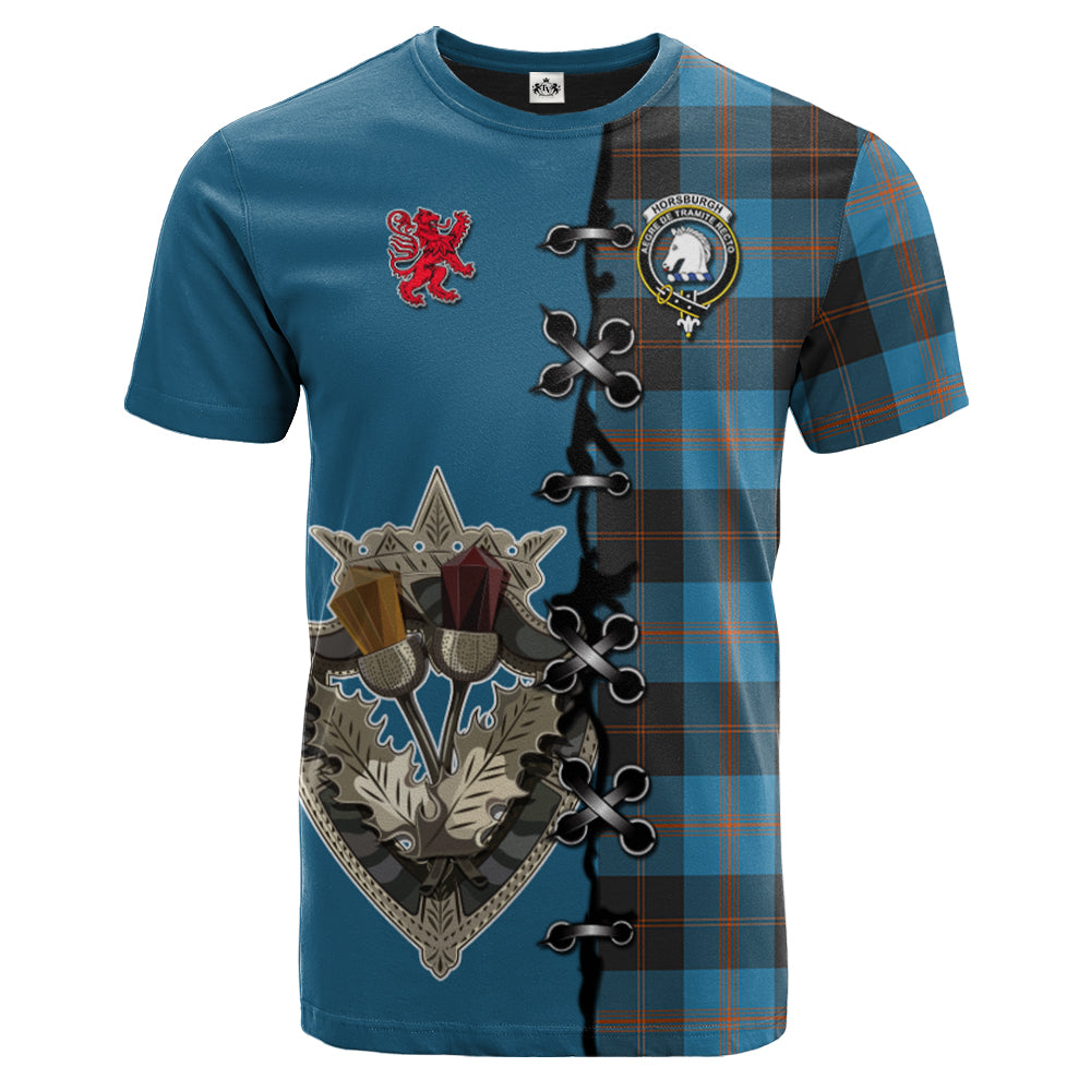 scottish-horsburgh-clan-crest-tartan-lion-rampant-and-celtic-thistle-t-shirt