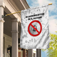 El Salvador Flag No Al Bitcoin Art Style - White LT8 - Wonder Print Shop