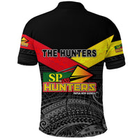 Papua New Guinea SP Hunters Polo Shirt Rugby Original Style Black LT8 - Wonder Print Shop