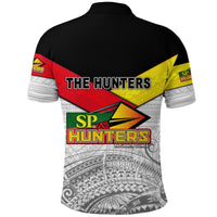 Papua New Guinea SP Hunters Polo Shirt Rugby Original Style White LT8 - Wonder Print Shop