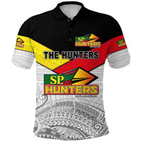 Papua New Guinea SP Hunters Polo Shirt Rugby Original Style White LT8 - Wonder Print Shop