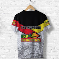 Papua New Guinea SP Hunters T Shirt Rugby Original Style White LT8 - Wonder Print Shop