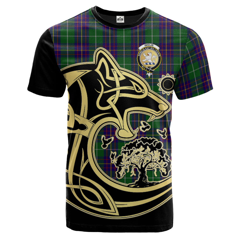 scottish-inglis-clan-crest-celtic-wolf-tartan-t-shirt