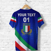 Custom Italy Rugby T Shirt Italia Vibes Simple Style LT8 - Wonder Print Shop