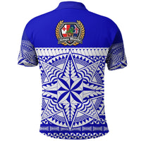 Tonga Kalapu Minisita Polo Shirt Special Version Blue LT8 - Wonder Print Shop