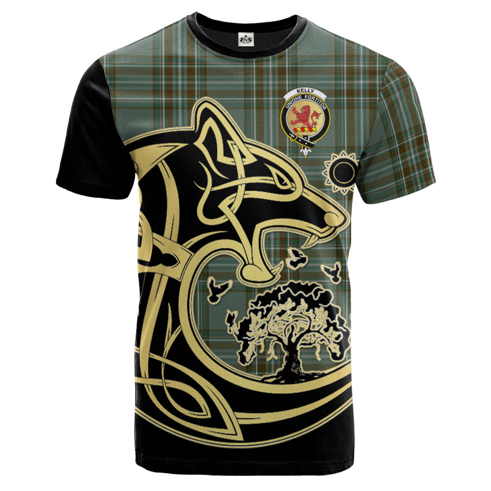 scottish-kelly-dress-clan-crest-celtic-wolf-tartan-t-shirt