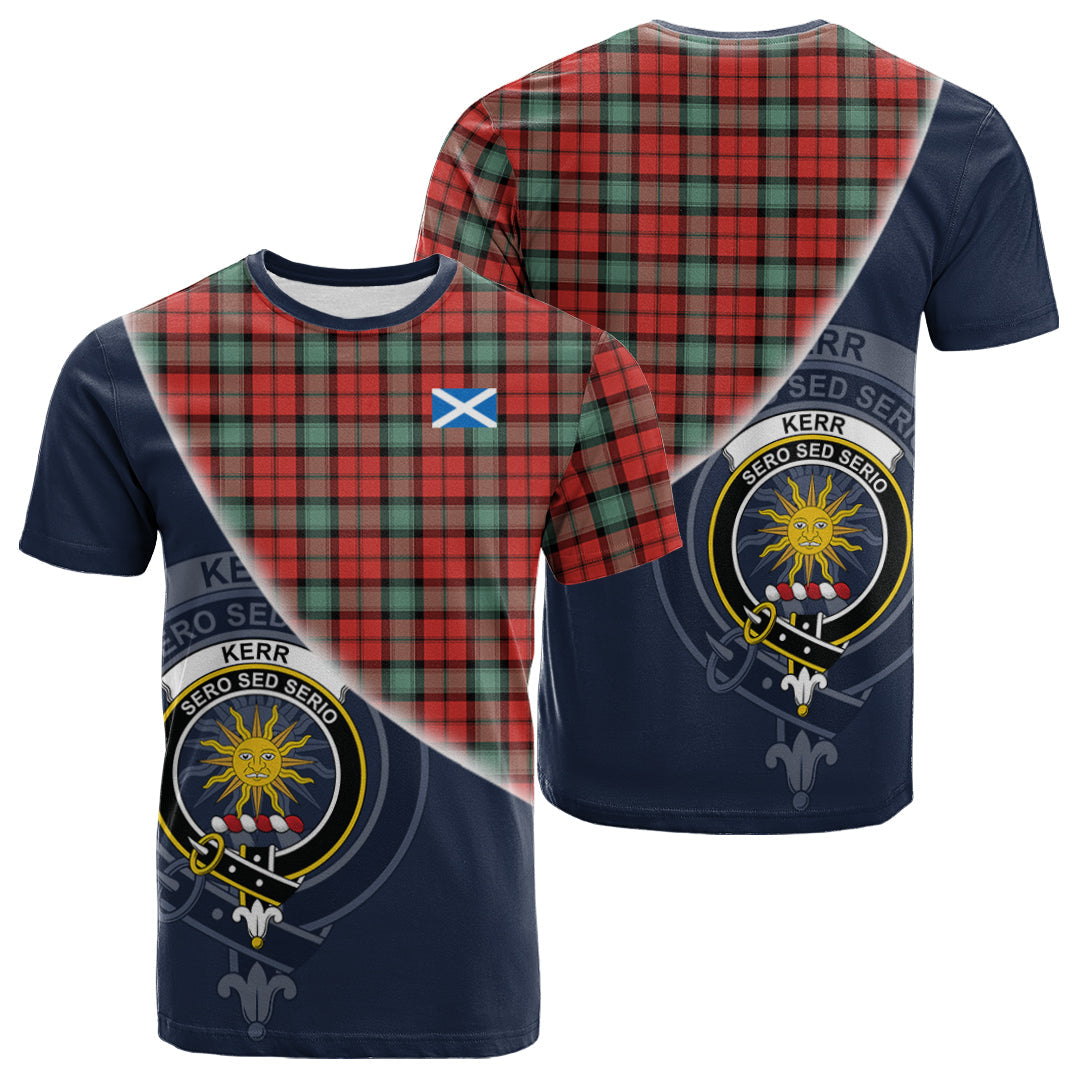 scottish-kerr-ancient-clan-crest-tartan-scotland-flag-half-style-t-shirt