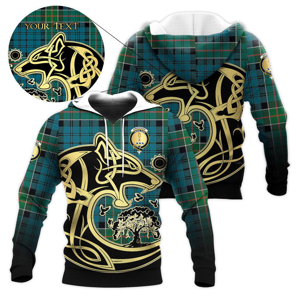 scottish-kirkpatrick-clan-crest-celtic-wolf-tartan-hoodie