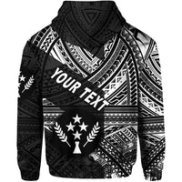 Custom FSM Kosrae Hoodie Original Style Black LT8 - Wonder Print Shop