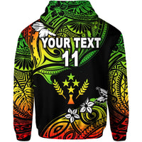 Custom FSM Kosrae Hoodie Unique Vibes Reggae LT8 - Wonder Print Shop