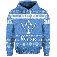 Custom Christmas FSM Kosrae Hoodie Simple Style LT8 - Wonder Print Shop