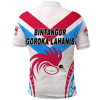 Papua New Guinea Bintangor Goroka Lahanis Polo Shirt Rugby Original Style White LT8 - Wonder Print Shop