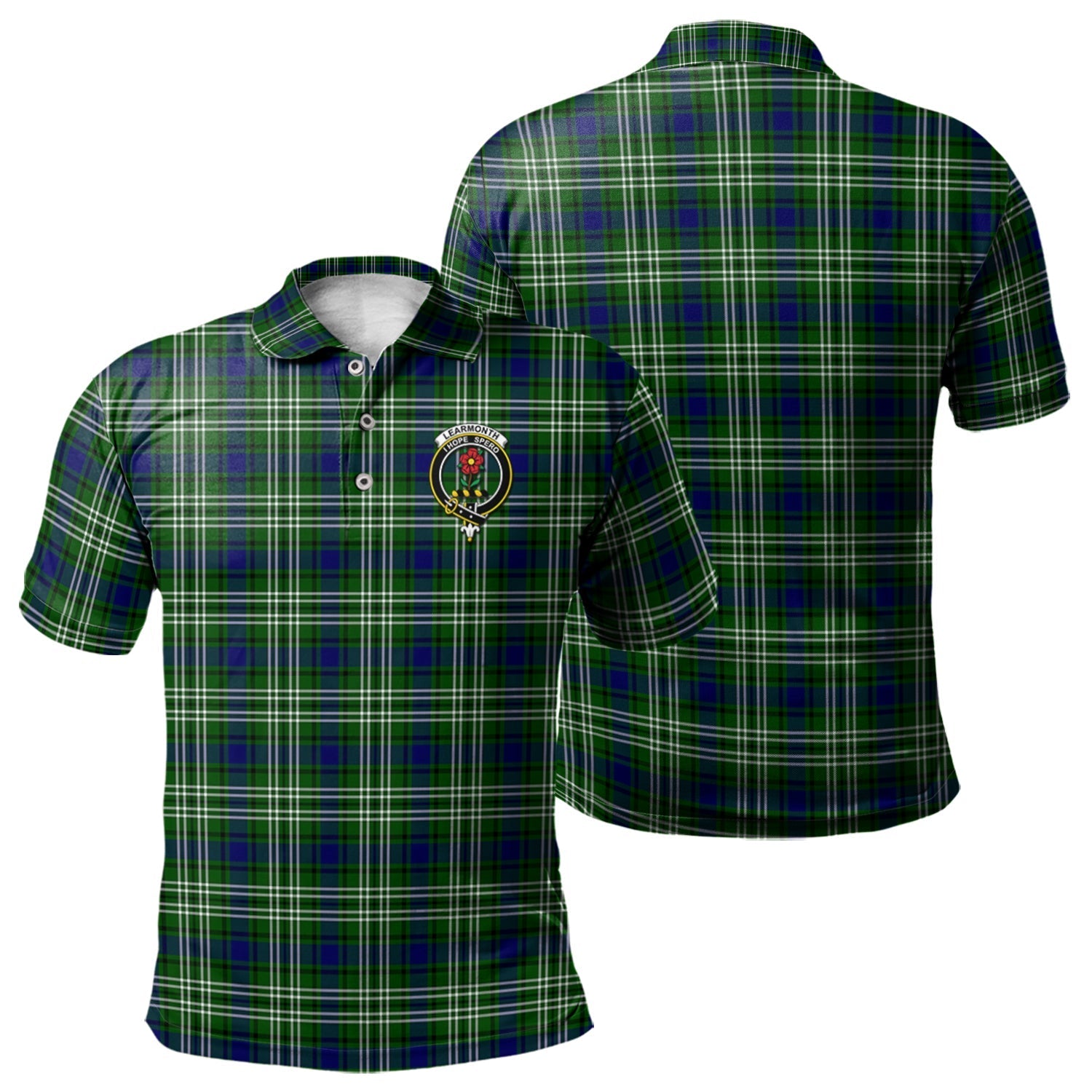 scottish-learmonth-clan-crest-tartan-polo-shirt