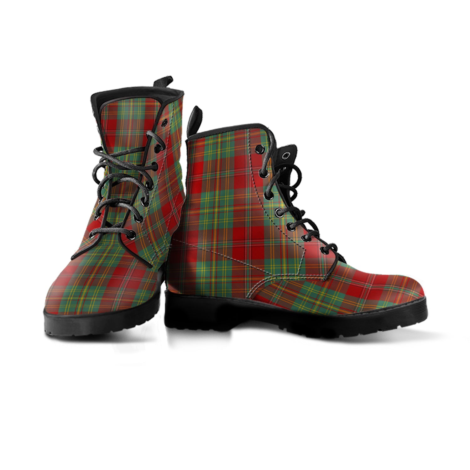 scottish-leask-clan-tartan-leather-boots