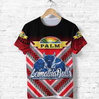 Custom Mate MaA Tonga T Shirt Leimatua Bulls Creative Style Red, Custom Text and Number LT8 - Wonder Print Shop