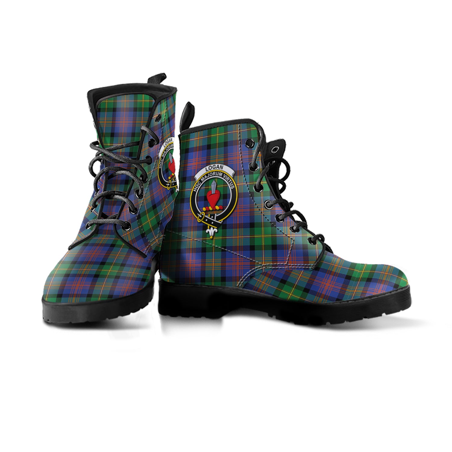 scottish-logan-ancient-clan-crest-tartan-leather-boots