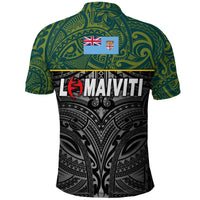 Fiji Lomaiviti Rugby Polo Shirt Original Style LT8 - Wonder Print Shop