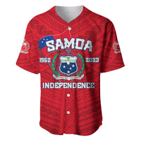 Samoa Independence Baseball Jersey 2023 Red Style LT6 - Wonder Print Shop