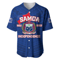 Samoa Independence Baseball Jersey 2023 Blue Style LT6 - Wonder Print Shop