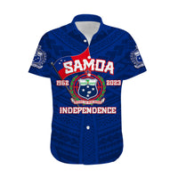 Samoa Independence Hawaiian Shirt 2023 Blue Style LT6 - Wonder Print Shop