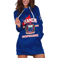Samoa Independence Hoodie Dress 2023 Blue Style LT6 - Wonder Print Shop