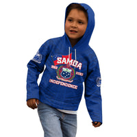 Samoa Independence Kid Hoodie 2023 Blue Style LT6 - Wonder Print Shop