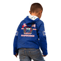 Samoa Independence Kid Hoodie 2023 Blue Style LT6 - Wonder Print Shop