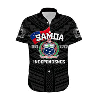 Samoa Independence Hawaiian Shirt 2023 Black Style LT6 - Wonder Print Shop