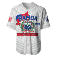 Samoa Independence Baseball Jersey 2023 White Style LT6 - Wonder Print Shop